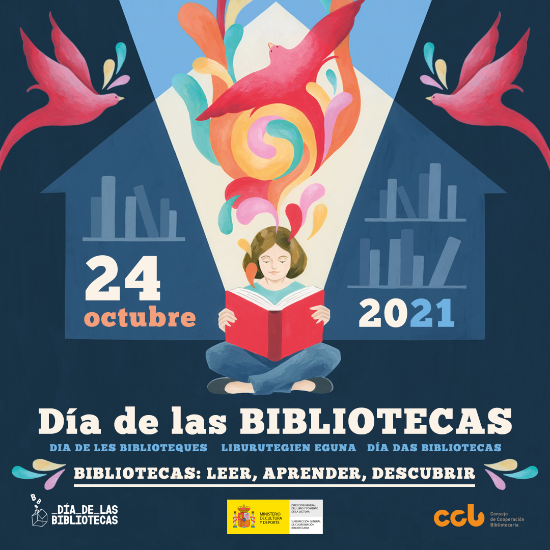 Día de las Bibliotecas - 24 de octubre 2021